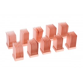 Alphacool GPU RAM Copper Heatsinks 6.5x6.5mm - 10pcs (17425)