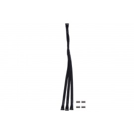 Alphacool Y-Cable RGBW 5-Pin to 3x 5-Pin - 30cm Incl. Connector - Black (18569)