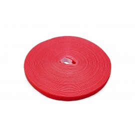Label The Cable Hook and Loop Tape LTC ROLL STRAP, 82 ft - Red (PRO 1260)