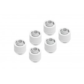 Alphacool Eiszapfen 16/10mm Compression Fitting G1/4 - White Sixpack (17625)