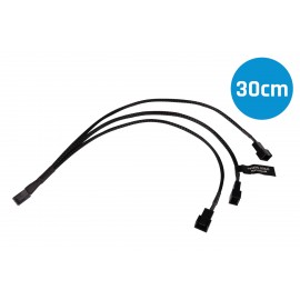 Alphacool Y-Splitter 3-Pin to 3x 3-Pin Cable - 30cm (18693)