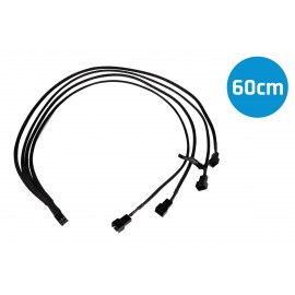 Alphacool Y-Splitter 3-Pin to 4x 3-Pin Cable - 60cm (18696)