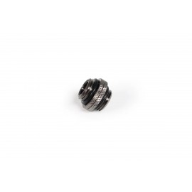 Alphacool ES Double Nipple Plug-in G1/4 AG to G1/4 AG - Deep Black (13757)