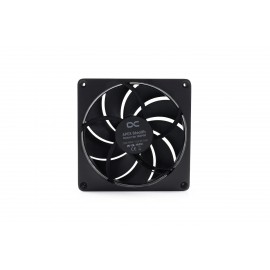 Alphacool Apex Stealth Metal Fan 2500rpm Matte Black - 140x140x25mm (13760)