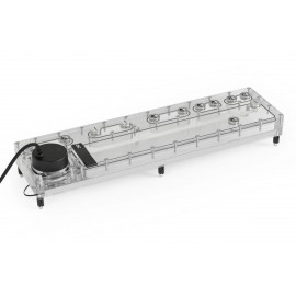 Alphacool Core Distro Plate 480 VPP/D5 - Left with VPP D5 Apex Pump (14578)
