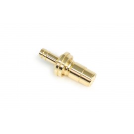 Alphacool ES Quick Release BLH1A PushIn Male with Barbed Fitting for 12.7/7.6mm (14637)