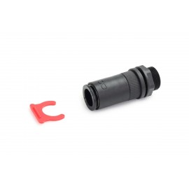 Alphacool ES Quick Release Coupling G1/4 IG Female - Bulkhead Fitting PushIn Industry (17658)