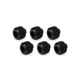 Alphacool Apex Grip 13mm G1/4 HardTube Fitting - Black - 6 Pack (14926)