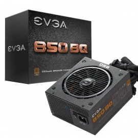 EVGA 850 BQ, 80+ BRONZE 850W, Semi-Modular Power Supply (110-BQ-0850-V1)