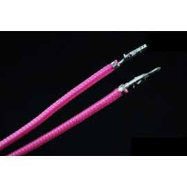 Darkside 12" (30cm) Male-Female Pre-Sleeved ATX and PCI-E Wire – Hot Pink (DS-0813)