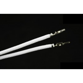 Darkside 12" (30cm) Male-Female Pre-Sleeved ATX and PCI-E Wire – White (DS-0809)
