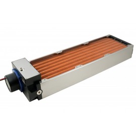 Aquacomputer Airplex Modularity 420 mm Radiator with D5 pump | Copper (33045)