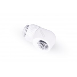 Alphacool Eiszapfen G1/4" 90° Rotary L-Connector - White (17485)