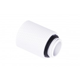 Alphacool Eiszapfen G1/4" Male to Female Extender Fitting - 20mm - White (17568)