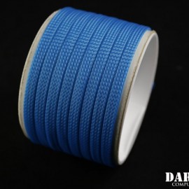 Darkside 6mm (1/4") High Density Cable Sleeving - Aqua Blue UV (DS-0763)