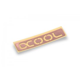 Alphacool Sticker 45x10mm - Shiny Copper (90332)
