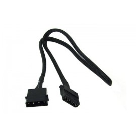 Phobya 4-Pin Molex Extension Cable - 60cm | Black (87273)