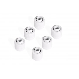 Alphacool Eiszapfen 13/10mm Compression Fitting G1/4 - White Sixpack (17624)