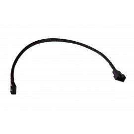 Alphacool Fan Cable 4-Pin to 4-Pin Extension - 30cm - Black (18674)
