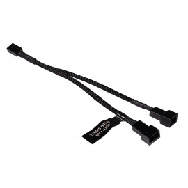 Alphacool Y-Splitter 3-Pin to 2x 3-Pin Cable - 15cm (18688)