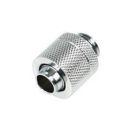 Alphacool G1/4 3/8"ID x 1/2"OD Compression Fitting - Chrome (17077)