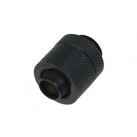 Alphacool G1/4 3/8"ID x 1/2"OD Compression Fitting - Deep Black (17078)