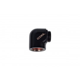 Alphacool G1/4 Male to Female L-Connector - Black (17045)