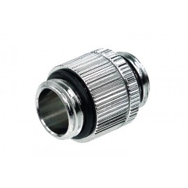 Alphacool G1/4 Male to Male Revolvable Extension - Chrome (17032)