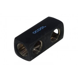 Alphacool G1/4 5-Way Connection Terminal - Deep Black (17027)