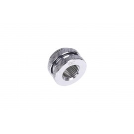 Alphacool G1/4 Bulkhead Connector - Chrome (17068)