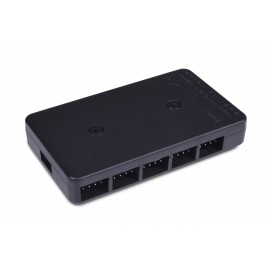Alphacool Core 10x 4-Pin PWM Splitter with SATA Power Connector (25667)