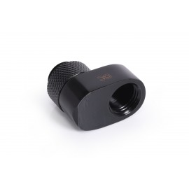 Alphacool Eiszapfen 16mm Offset Fitting Rotary G1/4 OT to G1/4 IT - Black (17601)