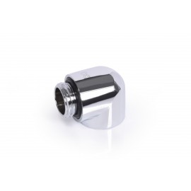 Alphacool Eiszapfen L-Connector Fitting G1/4 OT G1/4 IT - Chrome (17595)
