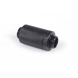 Alphacool ES D-Plug 31.5mm G1/4 Male to Male Resizable Fitting - Deep Black (17581)