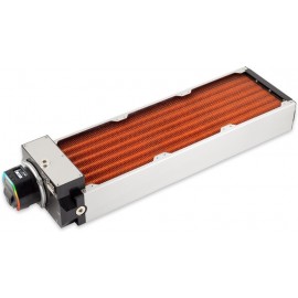 Aquacomputer Airplex Modularity System 420 mm, Copper Fins, D5 NEXT Pump, Stainless Steel Side Panels (33089)