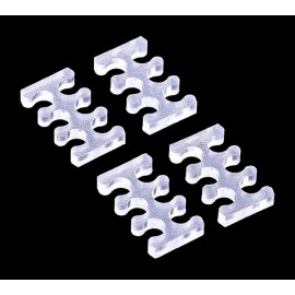 Alphacool Eiskamm X6 - 3mm Clear - 4 pcs (24743)