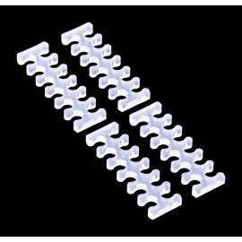 Alphacool Eiskamm X12 - 3mm Clear- 4 pcs (24745)