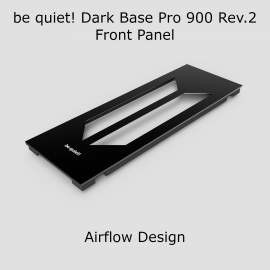 be quiet! Dark Base Pro 900 Rev.2 Front Cover Air Flow Mod