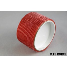 Darkside 4mm (5/32") High Density Cable Sleeving - Opaque Red (DS-0732)