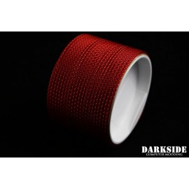 Darkside 2mm (5/64") High Density Cable Sleeving - Metallic Red (DS-0775)