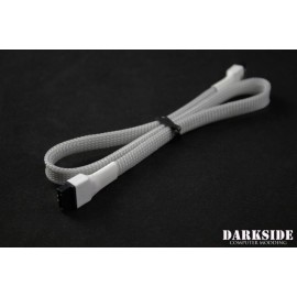 Darkside 45cm (18") SATA 3.0 180° to 180°  Data Cable with Latch - Titanium Gray 7P (DS-0824)