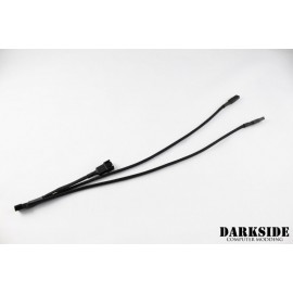 DarkSide CONNECT Pass-Through Y-Cable | 12" | 3-Pin - Type 4 (DS-0368)