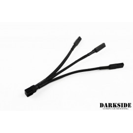 DarkSide CONNECT 3-Way Cable | 4" | 3-Pin  - Type 10s (DS-0393)