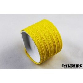 Darkside 6mm (1/4") High Density Cable Sleeving - Yellow II (DS-0429)
