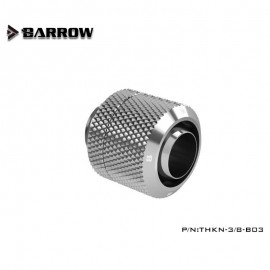 Barrow G1/4" Thread 3/8" ID x 5/8" OD Compression Fitting - Silver (THKN-3/8-V4-Silver)