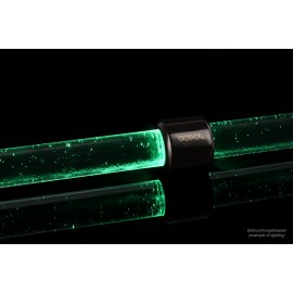 Alphacool Aurora HardTube LED Ring 13mm Deep Black - Green (15285)