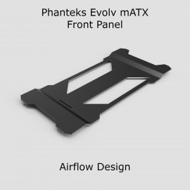 Phanteks Enthoo Evolv mATX Front Cover Air Flow Mod