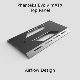 Phanteks Enthoo Evolv mATX Top Cover Air Flow Mod