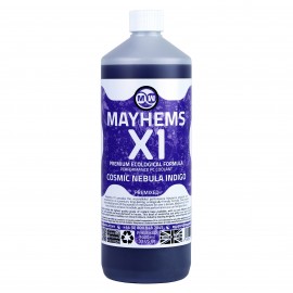 Mayhems - PC Coolant - X1 Premix - Eco Friendly Series - UV Fluorescent | 1 Liter - Cosmic Nebula Indigo (MX1P1LIN)
