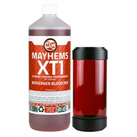 Mayhems - PC Coolant - XT1 Premix - Thermal Performance Series - 1 Liter - Berserker Blood Red (MXTP1LBR)